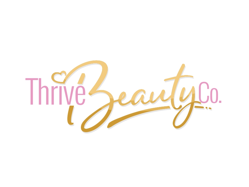 Thrive Beauty Co. logo design by veron