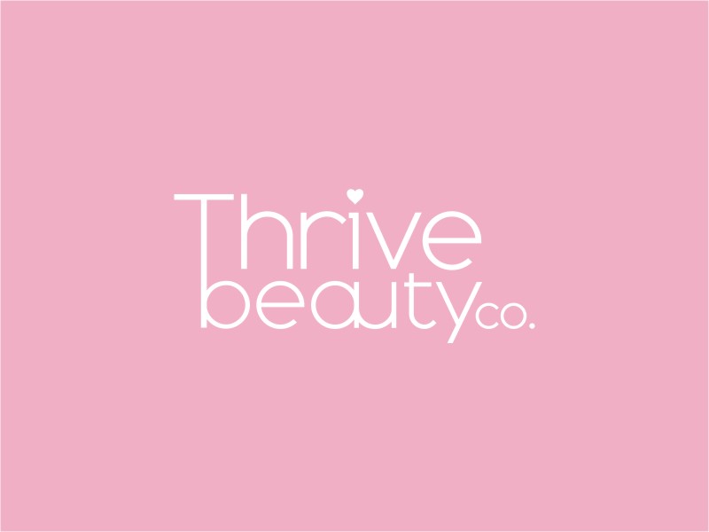 Thrive Beauty Co. logo design by Euto