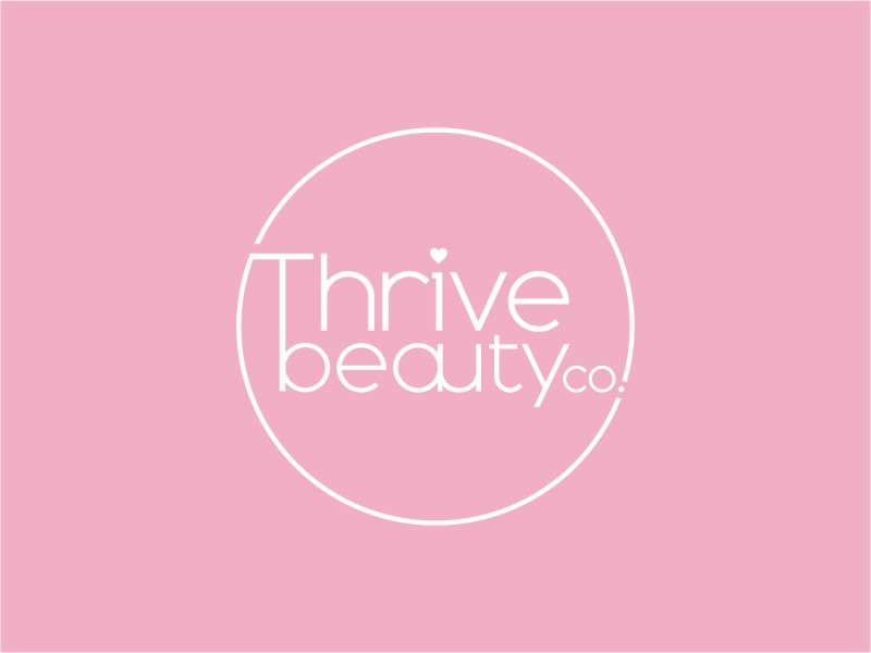 Thrive Beauty Co. logo design by Euto