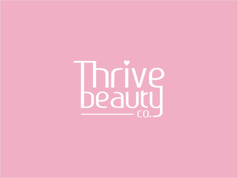 Thrive Beauty Co. logo design by Euto