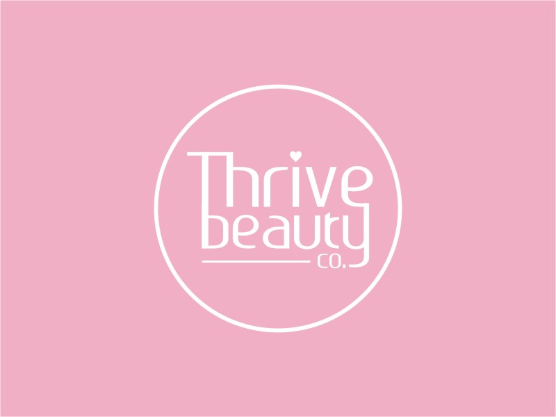 Thrive Beauty Co. logo design by Euto