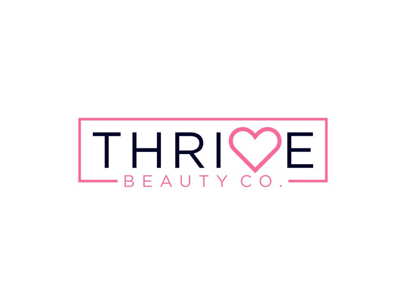 Thrive Beauty Co. logo design by BeeOne