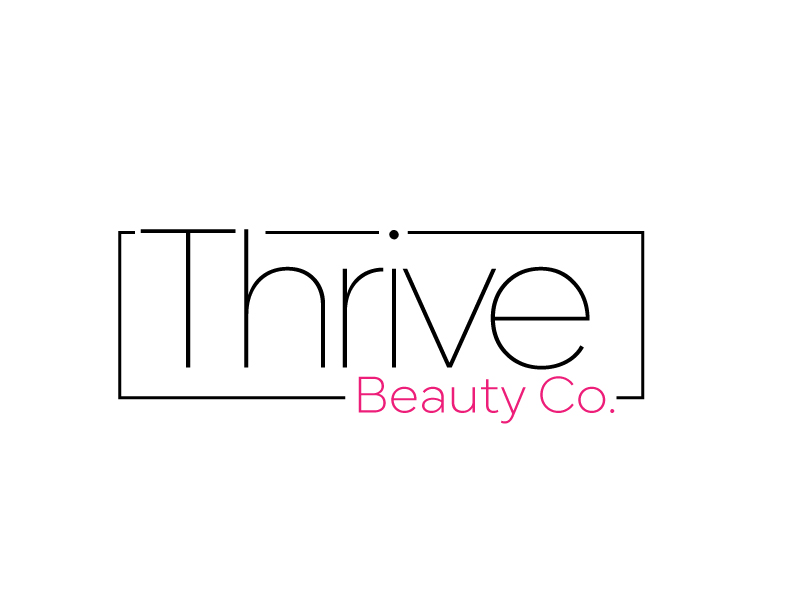 Thrive Beauty Co. logo design by Erasedink