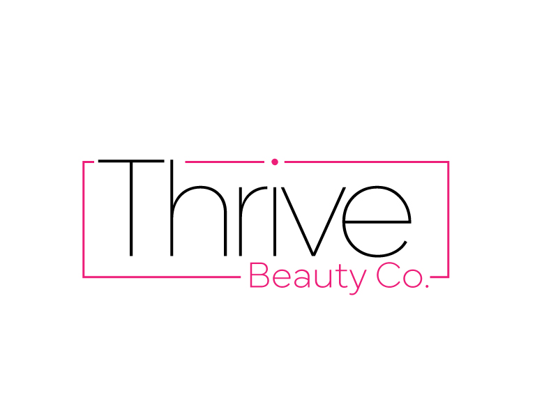 Thrive Beauty Co. logo design by Erasedink