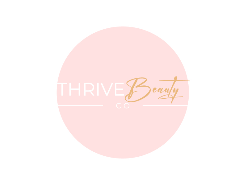 Thrive Beauty Co. logo design by MUSANG