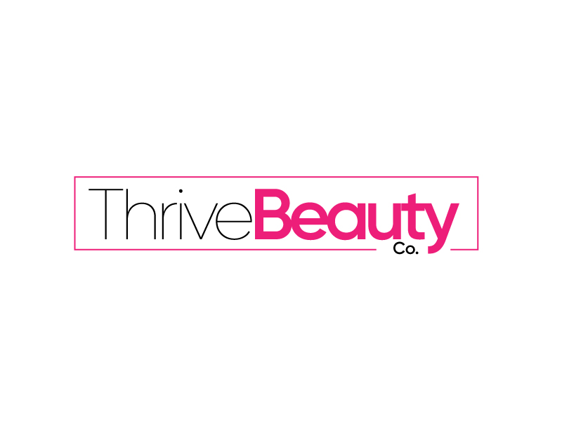 Thrive Beauty Co. logo design by Erasedink