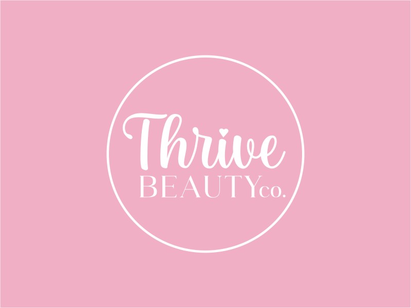 Thrive Beauty Co. logo design by Euto