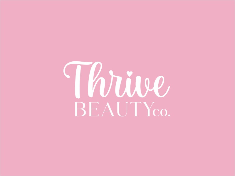 Thrive Beauty Co. logo design by Euto