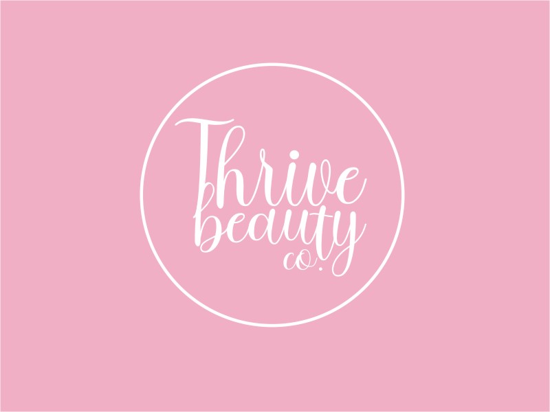 Thrive Beauty Co. logo design by Euto