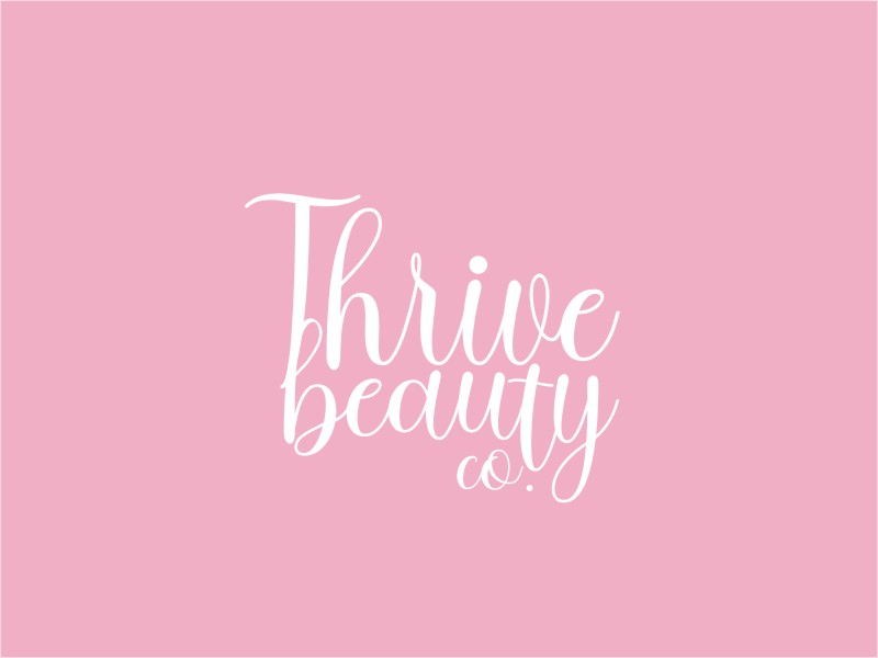 Thrive Beauty Co. logo design by Euto