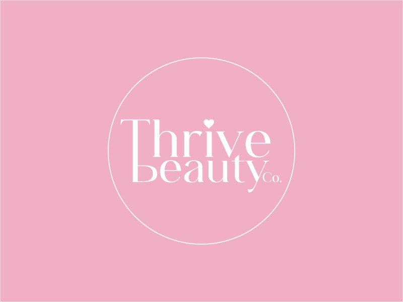 Thrive Beauty Co. logo design by Euto