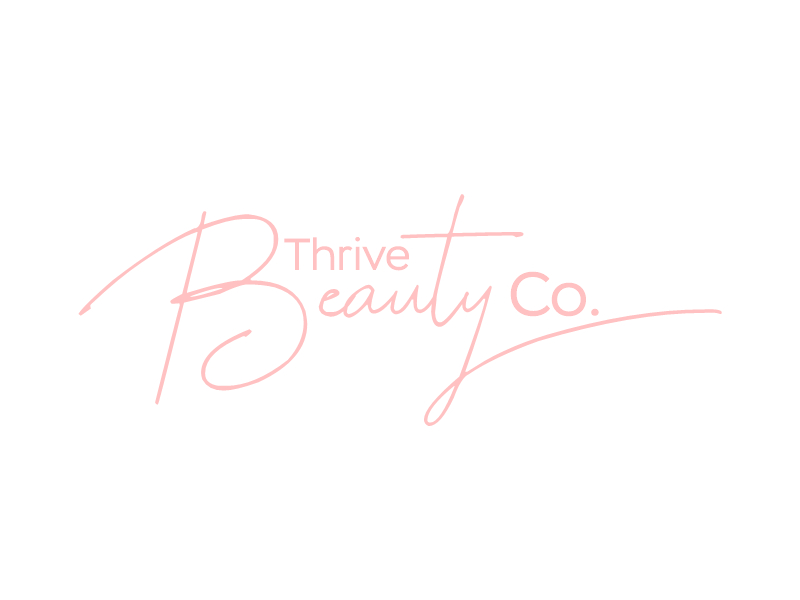 Thrive Beauty Co. logo design by Gwerth