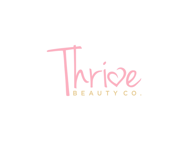 Thrive Beauty Co. logo design by zeta