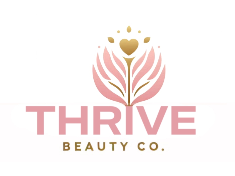 Thrive Beauty Co. logo design by Charii