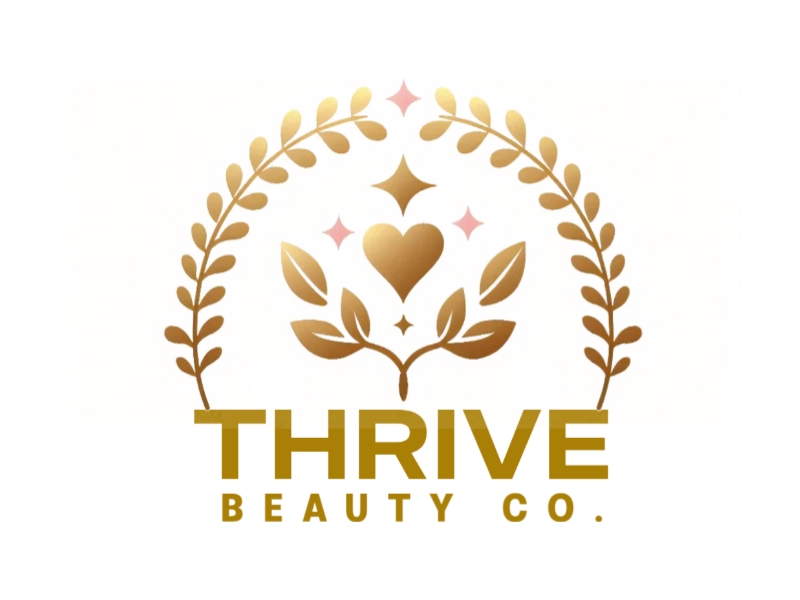 Thrive Beauty Co. logo design by Charii