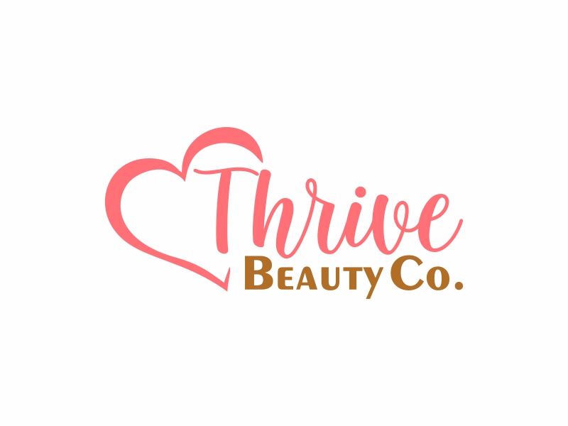 Thrive Beauty Co. logo design by Kruger