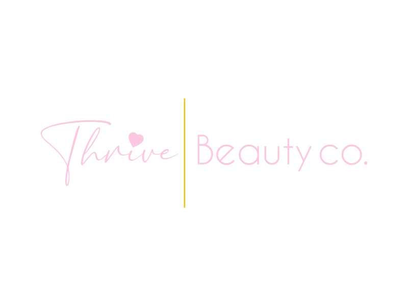 Thrive Beauty Co. logo design by cintoko