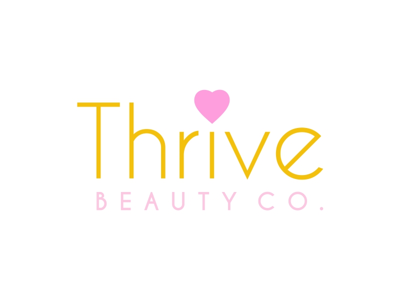 Thrive Beauty Co. logo design by cintoko