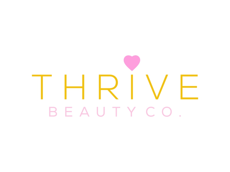 Thrive Beauty Co. logo design by cintoko