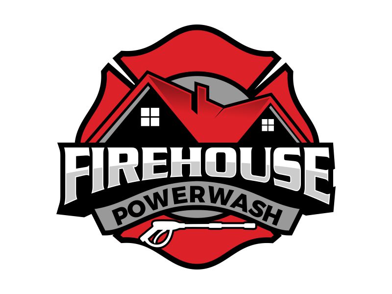 Firehouse Powerwash logo design by rizuki