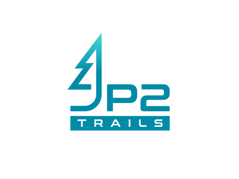 JP2 Trails logo design by Vins