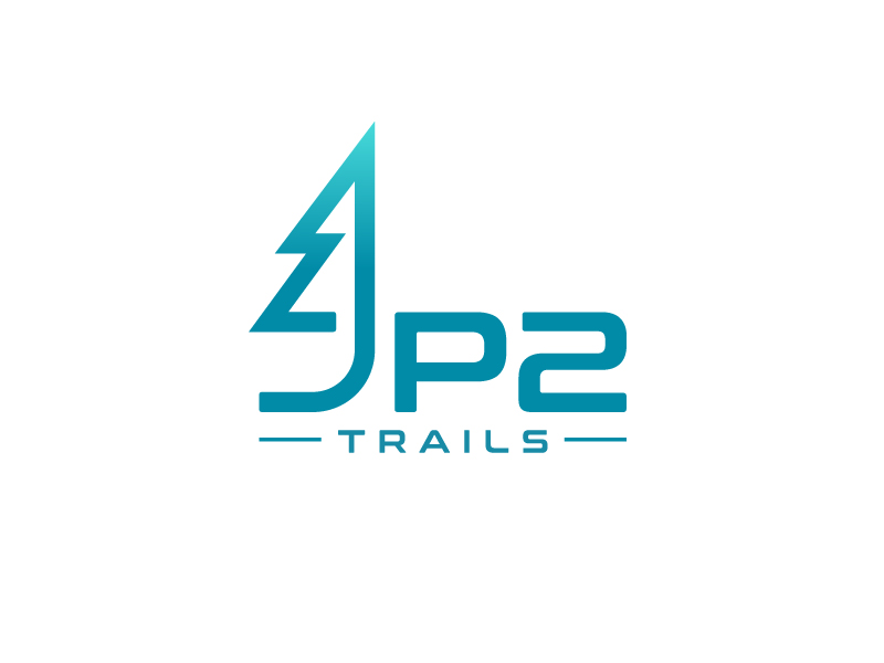 JP2 Trails logo design by Vins