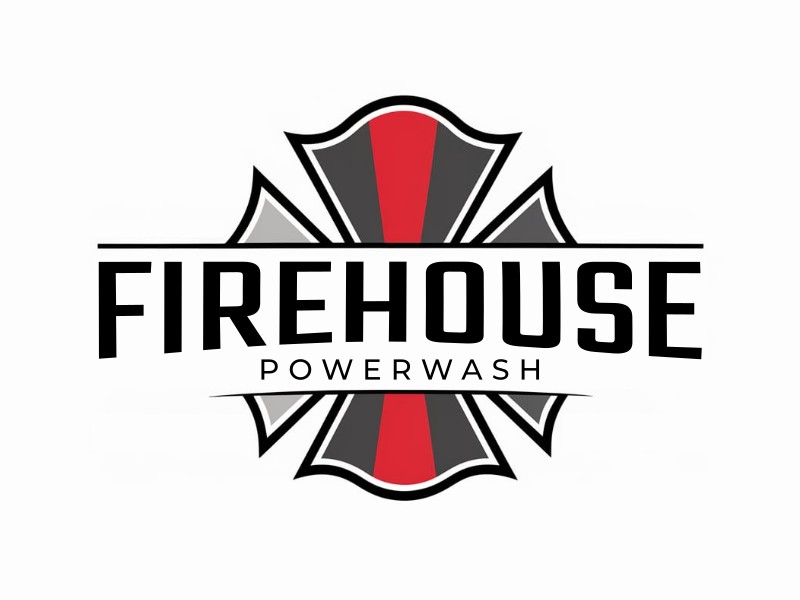 Firehouse Powerwash logo design by zoominten