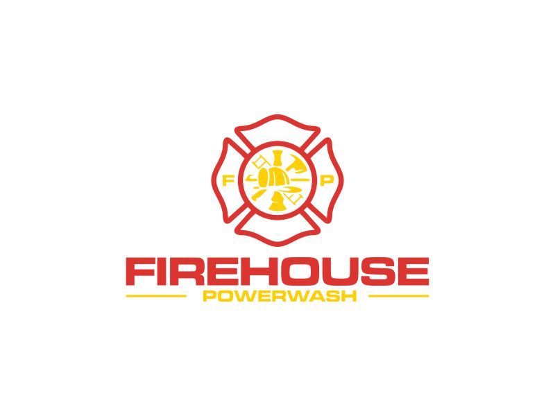 Firehouse Powerwash logo design by hopee