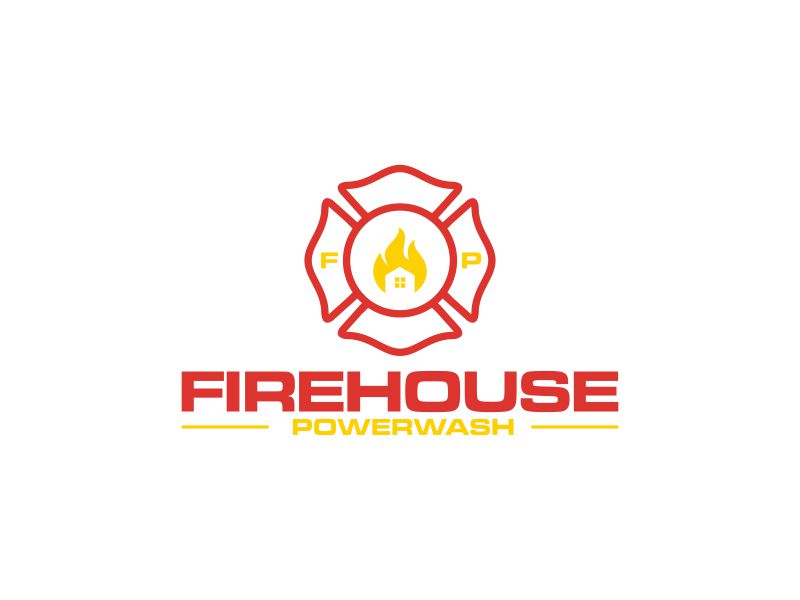 Firehouse Powerwash logo design by hopee