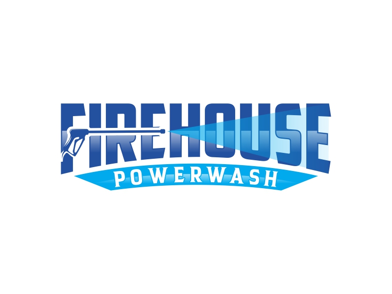 Firehouse Powerwash logo design by qqdesigns