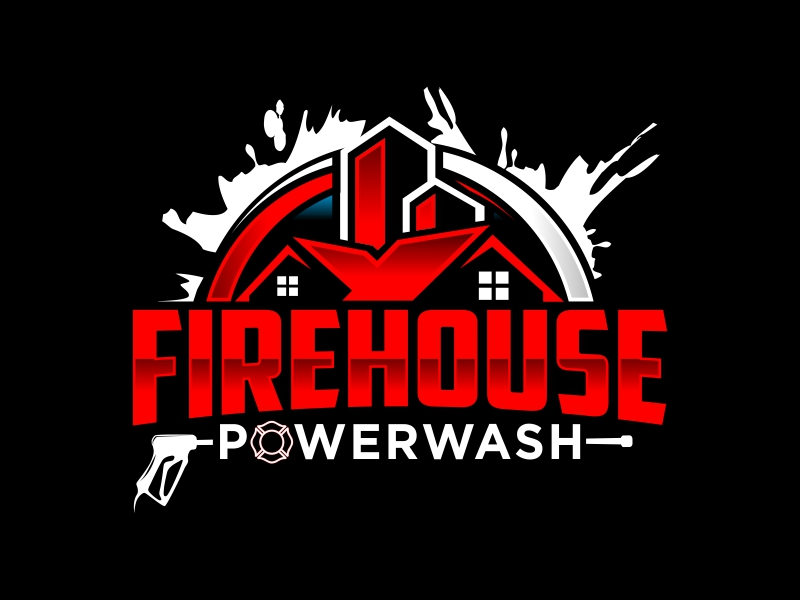 Firehouse Powerwash logo design by qqdesigns