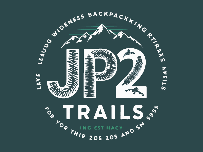 JP2 Trails logo design by Rahul Biswas