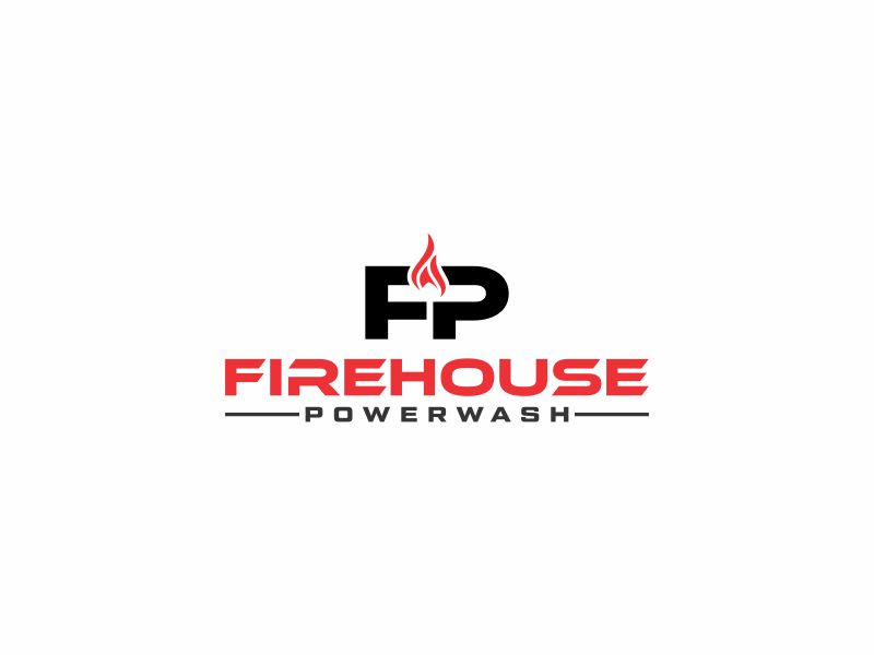 Firehouse Powerwash logo design by hopee