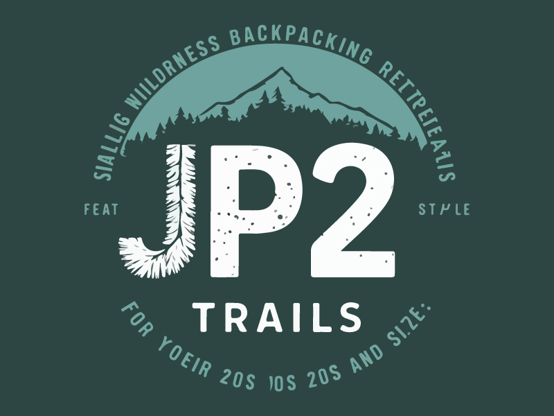 JP2 Trails logo design by Rahul Biswas