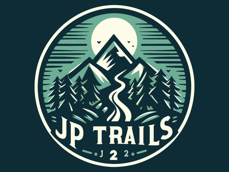 JP2 Trails logo design by Rahul Biswas