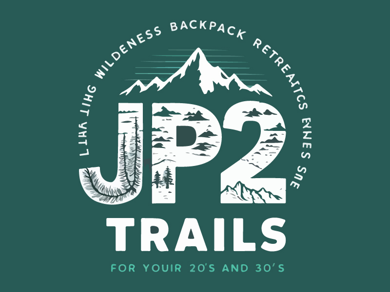 JP2 Trails logo design by Rahul Biswas