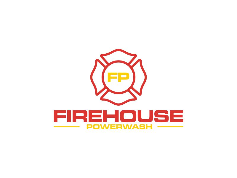 Firehouse Powerwash logo design by hopee