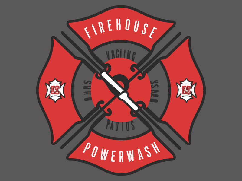 Firehouse Powerwash logo design by Rahul Biswas