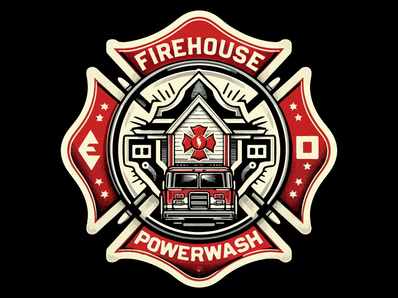 Firehouse Powerwash logo design by Rahul Biswas