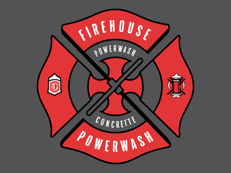 Firehouse Powerwash logo design by Rahul Biswas