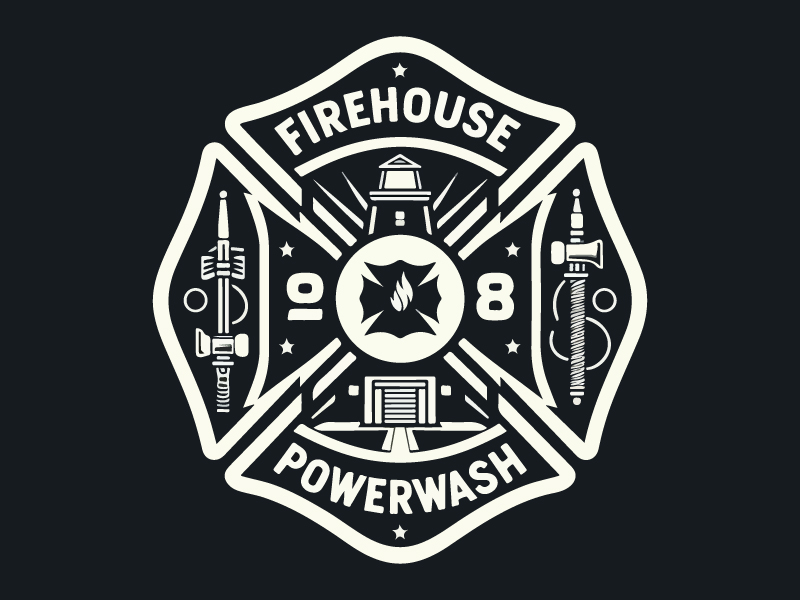 Firehouse Powerwash logo design by Rahul Biswas