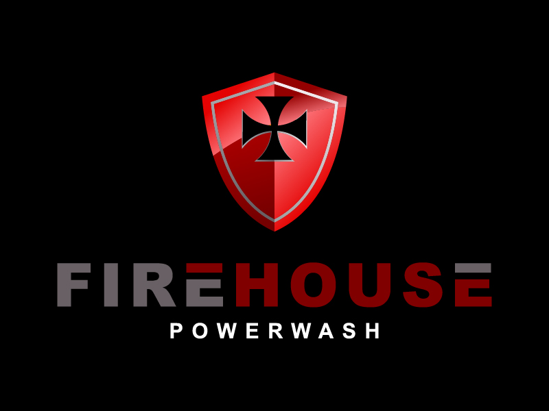 Firehouse Powerwash logo design by siti fajar