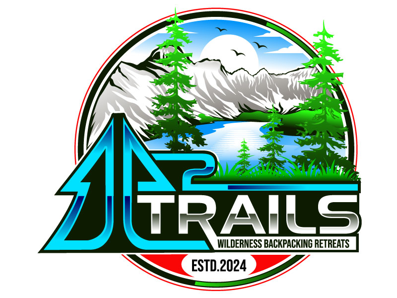 JP2 Trails logo design by Gilate