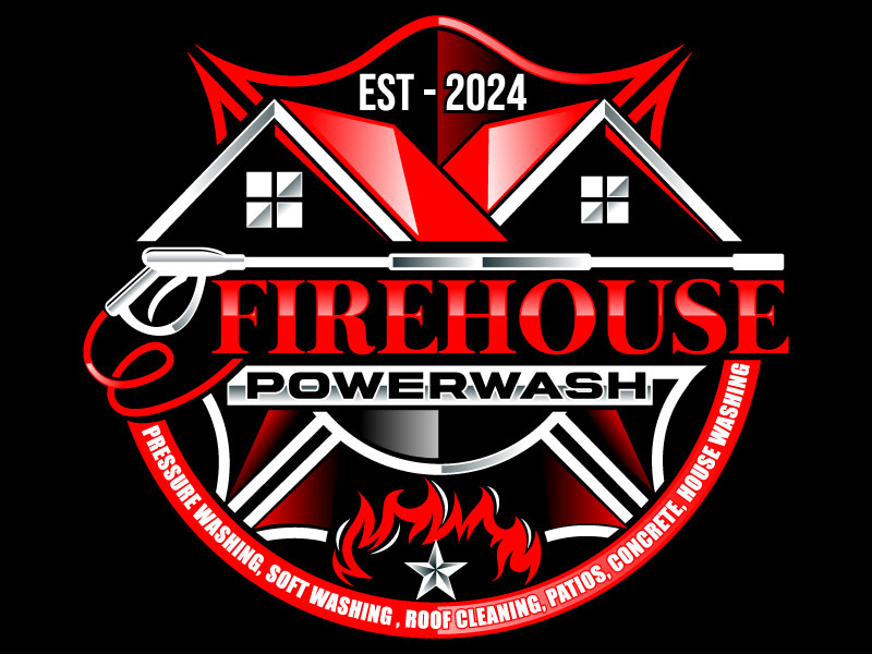 Firehouse Powerwash logo design by LogoQueen