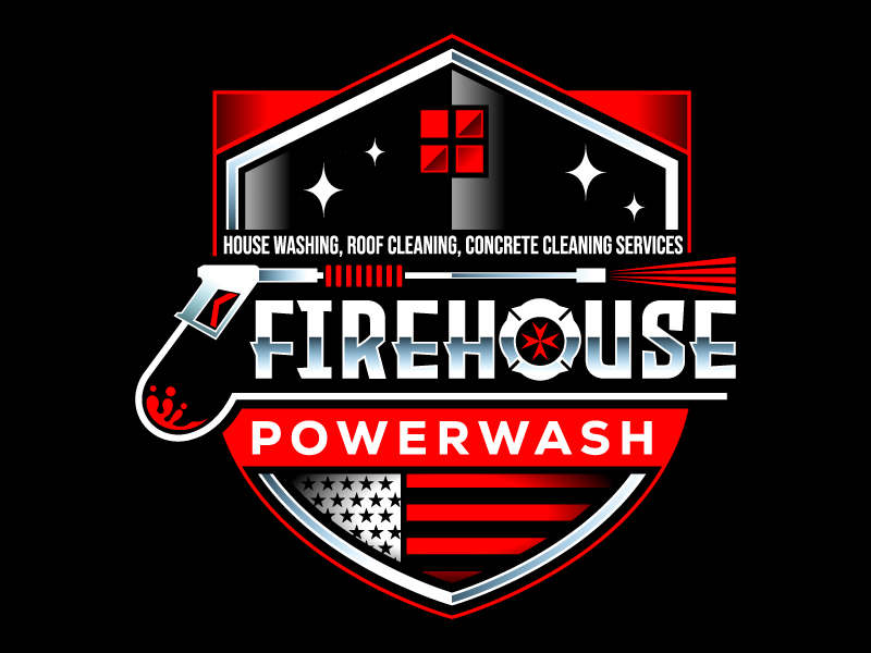 Firehouse Powerwash logo design by Gilate