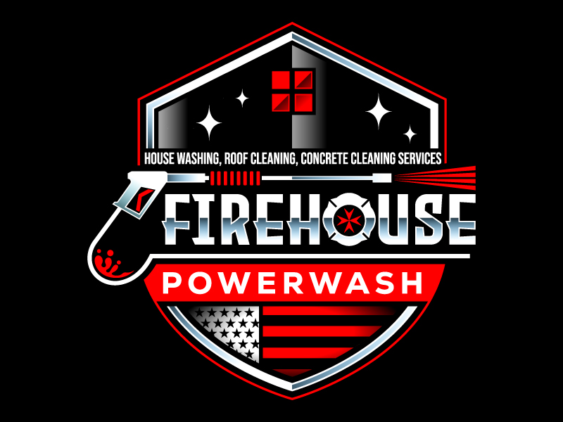 Firehouse Powerwash logo design by Gilate