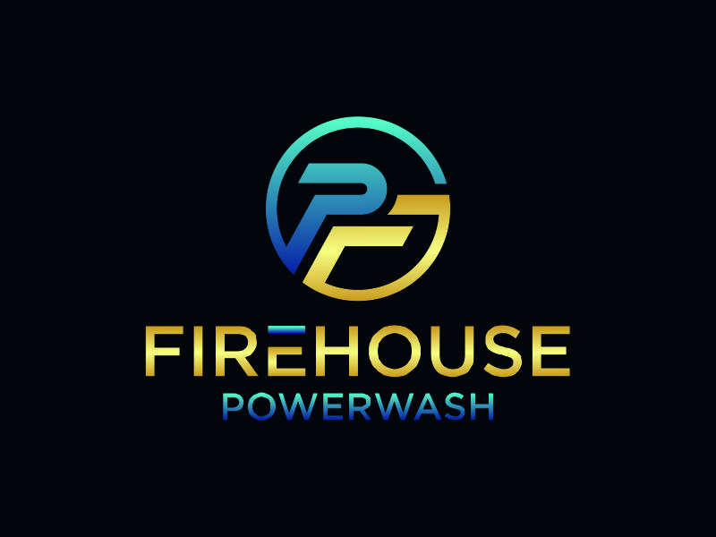 Firehouse Powerwash logo design by azizah