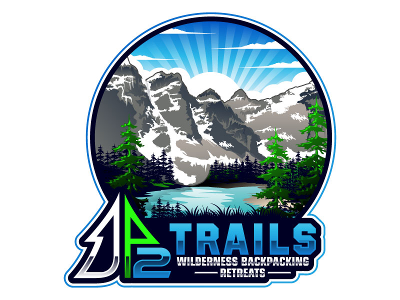 JP2 Trails logo design by LogoQueen