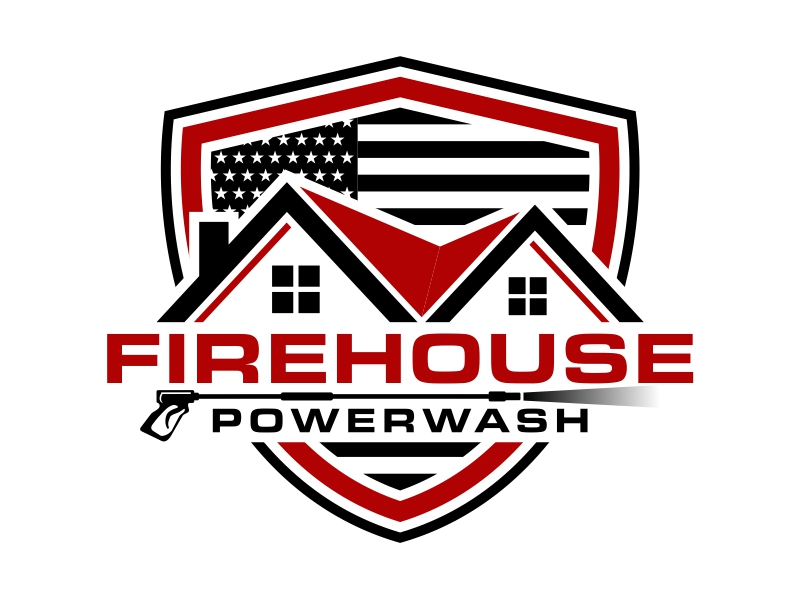 Firehouse Powerwash logo design by cintoko