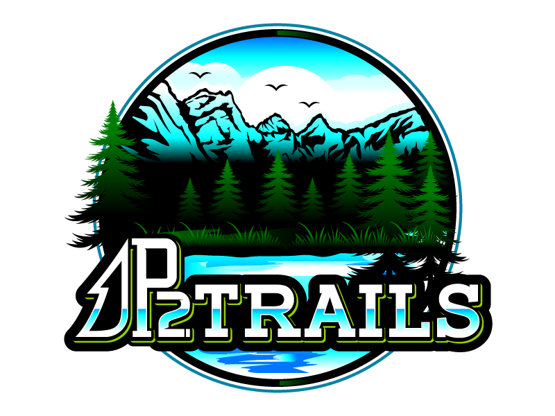 JP2 Trails logo design by Gilate